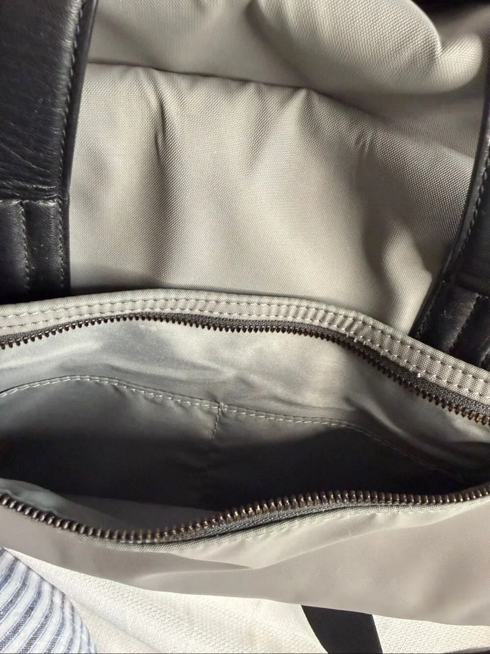 Away The Everywhere Sleek Grey Nylon Travel Carry On Bag